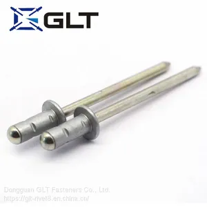 Pop Rivets Aluminum Body Steel Mandrel Dome Head Blind thumbnail-2