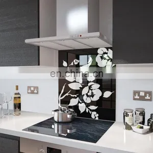 6mm Tempered Kitchen Glass Splash Back With Silk Screen Printing thumbnail-5
