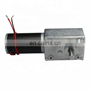 ChiHai Motor CHW-GW4058-31ZY 8mm Shaft DC Worm Gear Motor With Dual Shaft 12V 24V Self Locking thumbnail-4