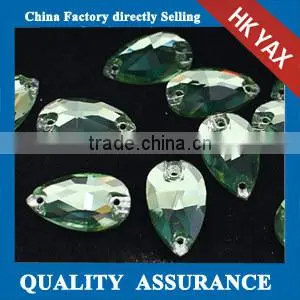 1030L China Fancy Clear Glass Teardrop Beads,wholesale Glass Clear Teardrop Beads;teardrop Clear Glass Beads thumbnail-3