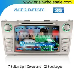 Erisin ES7668M 8" Touch Screen Car DVD Player GPS for Camry 2010 thumbnail-1