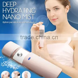 Nano Handy Mist Spray Facial Mister for Eyelash Extensions USB Rechargeable Mini Beauty Instrument thumbnail-1