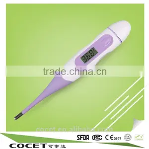 Pen Type High and Low Temperature Alarm Digital LCD Thermometer With Waterproof and Flexible thumbnail-5