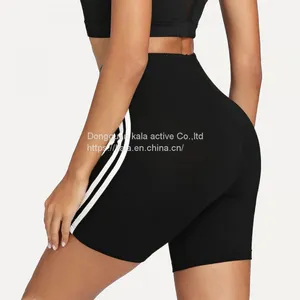 WBB-8 Plus Size Black Biker Shorts Women thumbnail-3