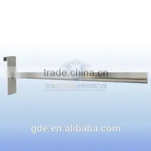 Metal Chrome Gridwall Display Bracket With 7 Beads thumbnail-1