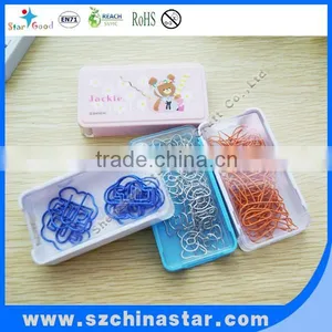 Excellent Quality Small Square PP Box Paper Clip thumbnail-3