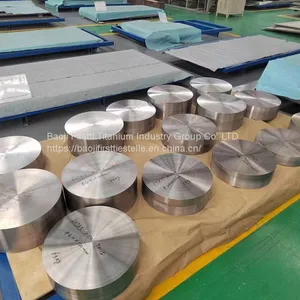 Shaanxi Baoji Titanium Round Target High Purity Titanium Target GR1 GR2 Titanium Target, Uniform Film Formation thumbnail-4