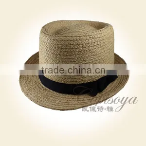 2016 Raffia Straw Hat Unisex Top Hat Fashion Knitted Hat thumbnail-1