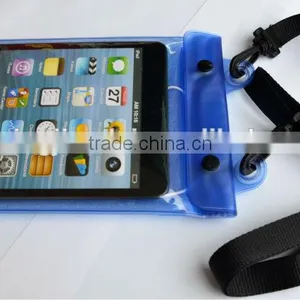 Flat Computer Waterproof Bag With Three Plugs Headset Line thumbnail-2