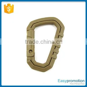 Mini Plastic China Promotion Carabiner Hook thumbnail-1