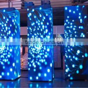 Skymax New P6 Indoor Led Display Stand Pillar Design for Indoors thumbnail-3