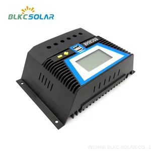 BSC8048 Intelligent PWM 80A Solar Panel and Battery Charge Controller 12V 24V 36V 48V Auto With Two USB thumbnail-3