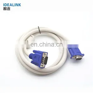 Oem Welcome 15m Vga 15pin Male to Male pc Monitor tv Projector Cable 34 Vga Cable thumbnail-5