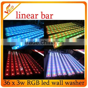 High Quality Led Stage 36x3w Led Linear Light 3in1 Rgb Led Wall Washer thumbnail-1