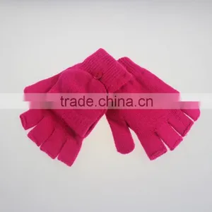 Wholesale Daily Life Usage Warm Soft Fingerless Hand Gloves thumbnail-2