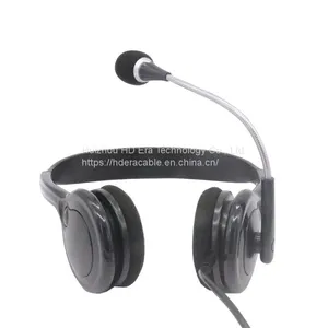 HDERA Computer Headset 3.5mm Headset Classroom for The Student Headphones HD808 thumbnail-2