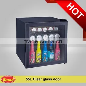 35L Mirror Glass Door Mini Bar Fridge thumbnail-4