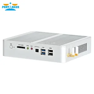 Partaker Mini PC Intel Core i7 1065G7 i5 1035G4 2*RAM Slots Max 64GB DDR4 RAM Gaming Desktop Computer 2*HDMI2.0 2*LAN 8*USB thumbnail-1
