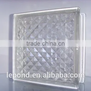 Colored Glass Brick/ Glass Block for Curtain Wall / Lightweighe Building Material thumbnail-3