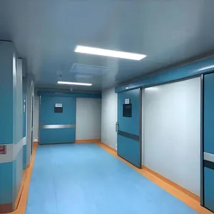 Modern Designed Automatic Sliding Steel Glass Doors for Hospital & Laboratory Operations Interior Hermetic Door thumbnail-2