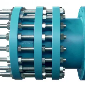 DN250 Ductile Iron Pipe Joints Dismantling Joint Class PN40 Dresser Coupling for PVC Large Diameter Couplings thumbnail-4