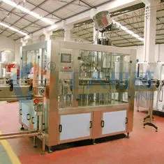 Compact Glass Bottle Labeling and Filling Machine for Beer and Carbonated Drinks thumbnail-2