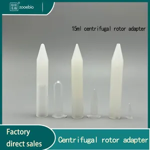 Centrifuge Adapter 15ml Pointed Bottom to 0.2ml/1.5ml/2ml/5ml Sleeve Converter, Nylon Material thumbnail-1