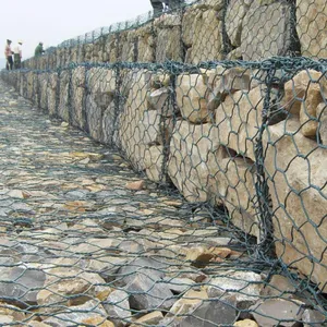 Collapsible Gabion Basket / Flood Control Wire Mesh thumbnail-2