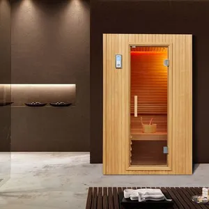 Home Portable Full Body Far Infrared Sauna; Indoor Steam Sauna for Sale thumbnail-1
