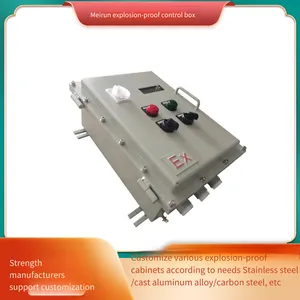Meirun Explosion-proof Control Cabinet for Gas Stations, Made of Cast Aluminum Alloy, With Complete Certificates, Safe and Reliable thumbnail-4