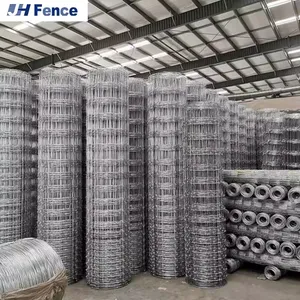 Made in China High Tensile Low Price Wire Galvanized Cattle Fence Farm Fencing Field Fence thumbnail-1