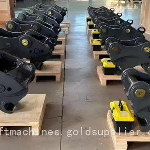 20T Excavator Quick Coupler With Safe Lock Valve Hydraulic Quick Hitch for Sale thumbnail-4