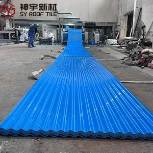 High Quality UPVC Roof Fireproof PVC Roofing Panel thumbnail-4