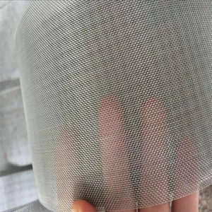 Manufacturer SUS 304 316 316L 100 200 400 Mesh Metal Woven Wire Mesh thumbnail-2