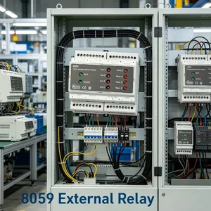 8059 External Relay Module Industrial Multi Relay Expansion Module for PLC and Automation Control System thumbnail-5