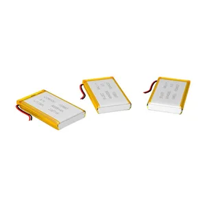 Wholesale Good Price High Temperature Resistant 105568 Pouch Cell Li-po Battery for Portable Mobile Power thumbnail-1