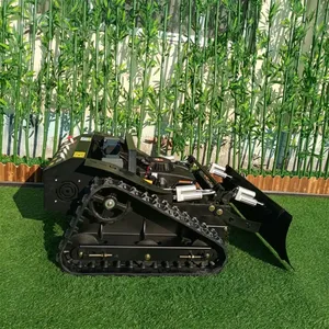9HP Industrial Single Cylinder Loncin 224CC Gasoline Engine Tracked Remote Operated Bush Trimmer thumbnail-5