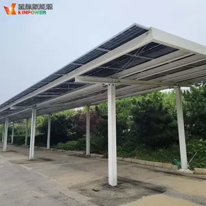 OEM Custom Solar Carport Steel Structure Manufacturer for Global Projects thumbnail-2
