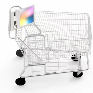 Supermarket Shopping Intelligent Handcart thumbnail-4