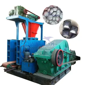 Double Roller High Pressure Ball Press Machine Metallurgy Powder Briquetting Machine EPC thumbnail-1