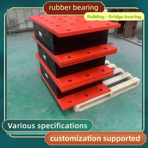 Finished Spherical Plain Bearing, Seismic Spherical Bearing 2500KN, Sliding Bearing, Bridge Truss thumbnail-1