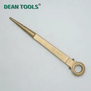 Non-Sparking Construction Ratchet Wrench Pry Bar Type Beryllium Copper, Aluminum Bronze Construction Pry Ratchet Wrench thumbnail-3