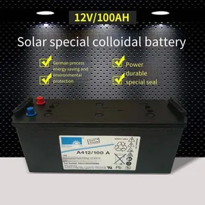 Germany Sunlight Battery A412/100a 12v100ah, for Solar Photovoltaic, Communication Base Stations and Computer Rooms thumbnail-4