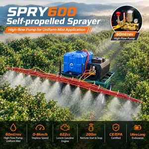 Vigorun SPRY600 Agricultural RC Sprayer Quick-Connect Boom System 600L Large Tank Gasoline Sprayer for Orchard Pest Control thumbnail-1