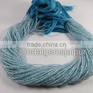 Wholesale Sky Blue Topaz Micro Cut Beads 2 To 2.5 MM thumbnail-2