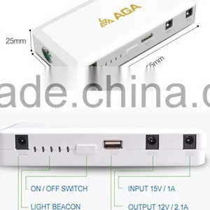 2015 Factory Price 5v,12v,19v Battery Charger, Car Jump Starter, Power Bank With Dual USB Ports thumbnail-5