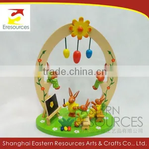 Wooden Easter Rabbit School Table Decoration thumbnail-1