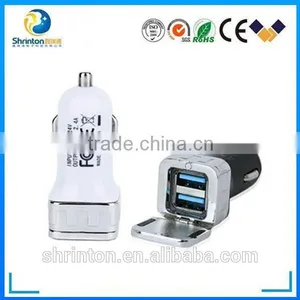5V 2.4A Dual Usb Car Charger With Metal Material thumbnail-2