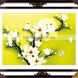 Magnolia Flower 2014 New 3D Cross Stitch thumbnail-1