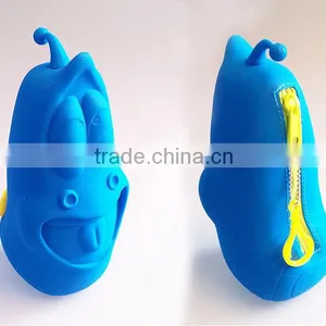 2015 Cartoon Silicone Pencil Pouches/cute Pencil Pouch thumbnail-2